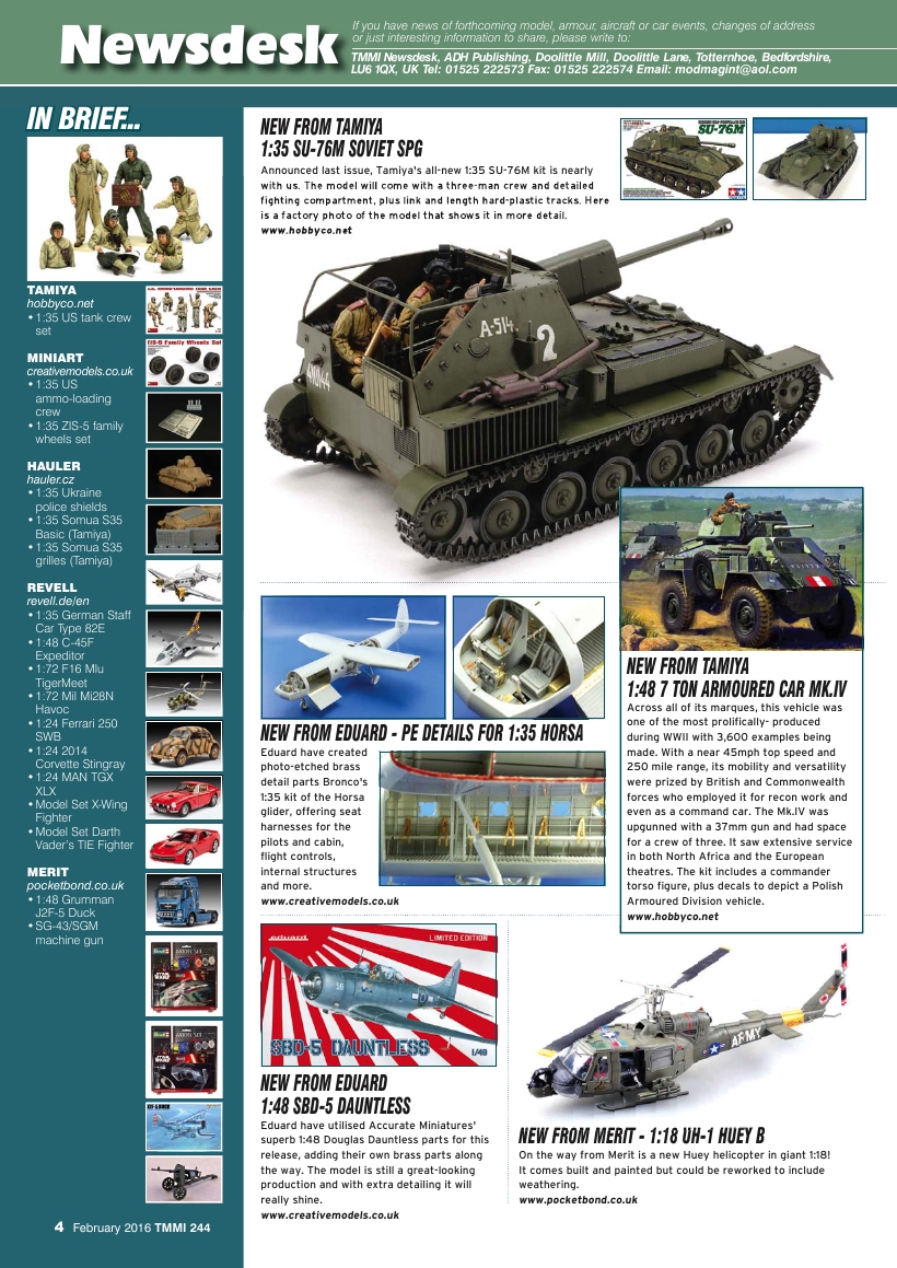 Tamiya Model Magazine 244 (2016-02)
